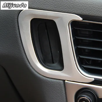 

Car Interior Keyhole Decorative Cover Trim Car Accessories Stainless Steel Sticker for Audi Q5 2009-2017