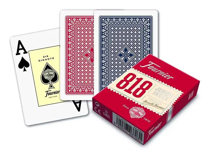 Pack of Poker Playing Cards (55 cards) Fournier Nº 818 | Игрушки и хобби