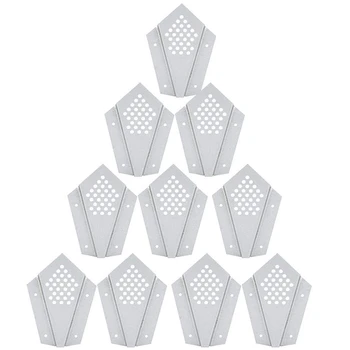 

Stainless Steel Beehive Gate 10Pcs Beehive Door Entrance Gate Beekeeping Tool Equipment Accessories