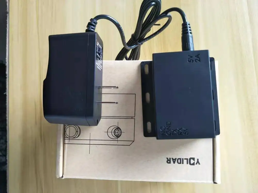 EAI YDLIDAR G4 lidar multi-touch screen animation