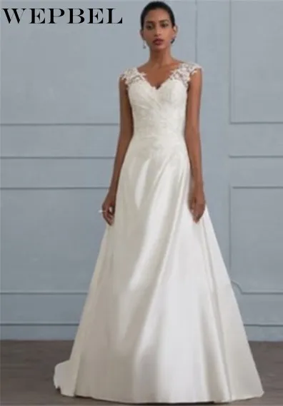 Wepbel Fashion Women New White Temperament Lace Long European And