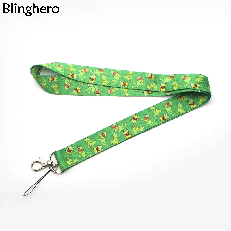 Blinghero ремешок для ключей с принтом персонажа из мультфильма крутой ID значок