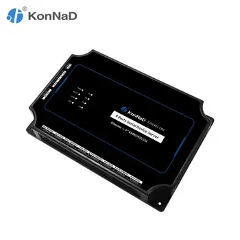 

Serial Device Server 4/8 ports converter Wall mounting ARM9 processor Support VCOM DNS RS485 RS422 RS232 to Ethernet KonNaD