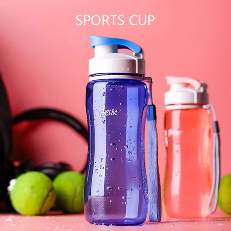 Чайник 720 мл пластиковый диспенсер для воды Студенческая спортивная школьная портативная космическая чашка герметичная чашка бутылка для питьевой воды