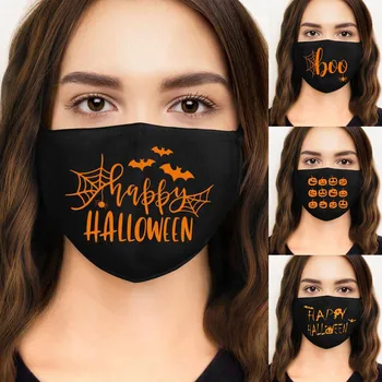 

Unisex Adult Halloween Print Baseball Cap Face Cover Windproof Washable Breathable Comfortable Mouth Cover Hat