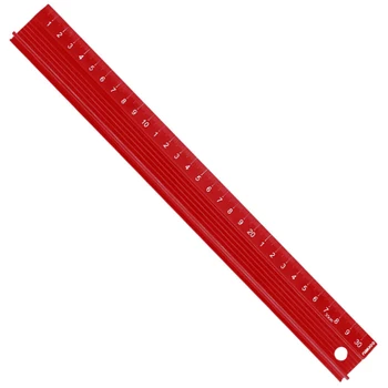 

Equipment Straight Ruler School Aluminum Alloy Metric Drawing Cutting Students Protection Measuring Anti Slip Multifunctional