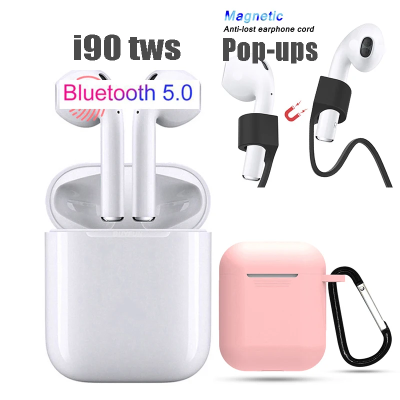 

i90 tws i90tws i90 wireless Bluetooth ear phones headset 5.0 touch PK i800 12 tws 14 i1000 20 30 60 80 88 tws i30
