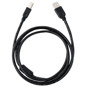

1pc 1.5m Easy Install USB 2.0 Copper Data Transmission Home Office Universal Plug And Play Shielded Printer Cable Scanner