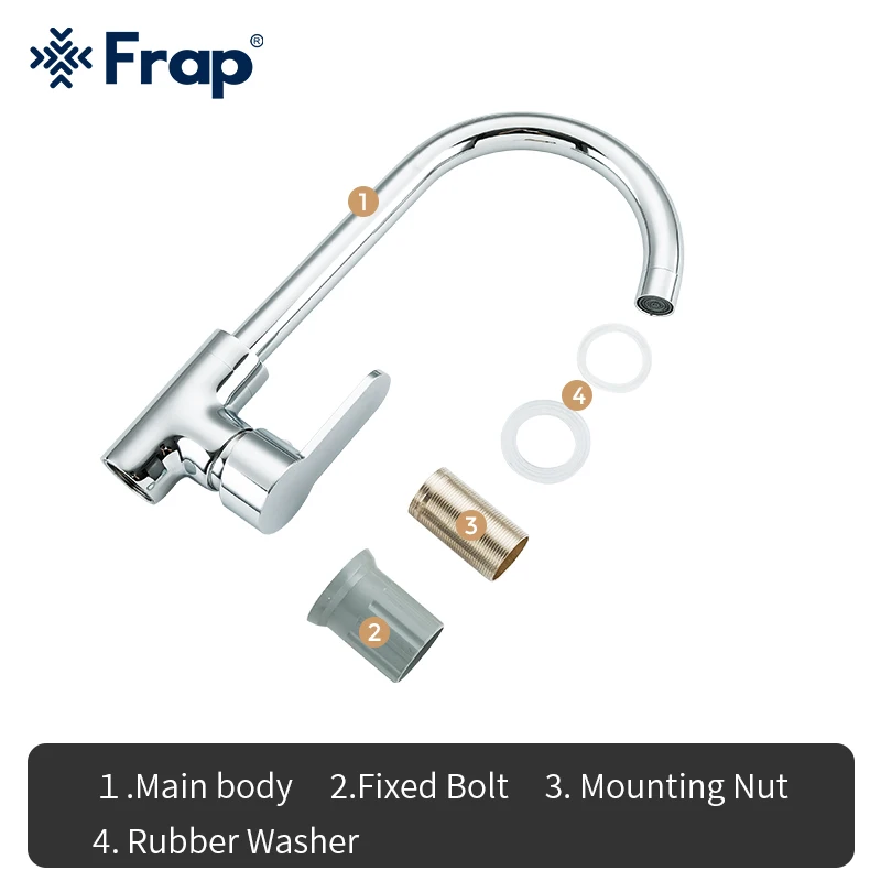 Frap Kitchen Faucet Mixer Cold & Hot Water