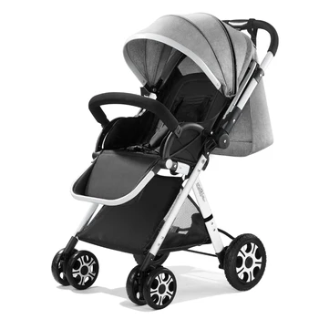 

Stroller High Landscape Ultralight Small Portable Folding Pocket Umbrella Car Can Sit Lie Baby Carriage