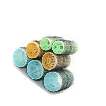 

6 pcs Hair Rollers Bamboo Charcoal Curlers Bangs Self-Adhesive Hair Curling Styling Tools Women Girls' DIY Makeup Tools