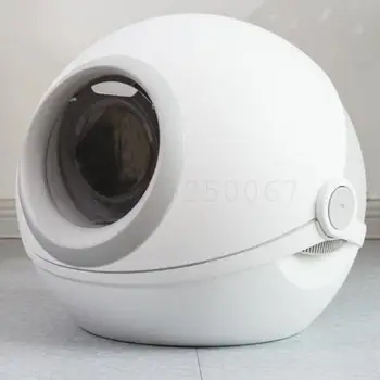 

Pot Closed Large Cat Toilet Sand Pot Deodorizing And Anti-splashing Cat Dung Pot