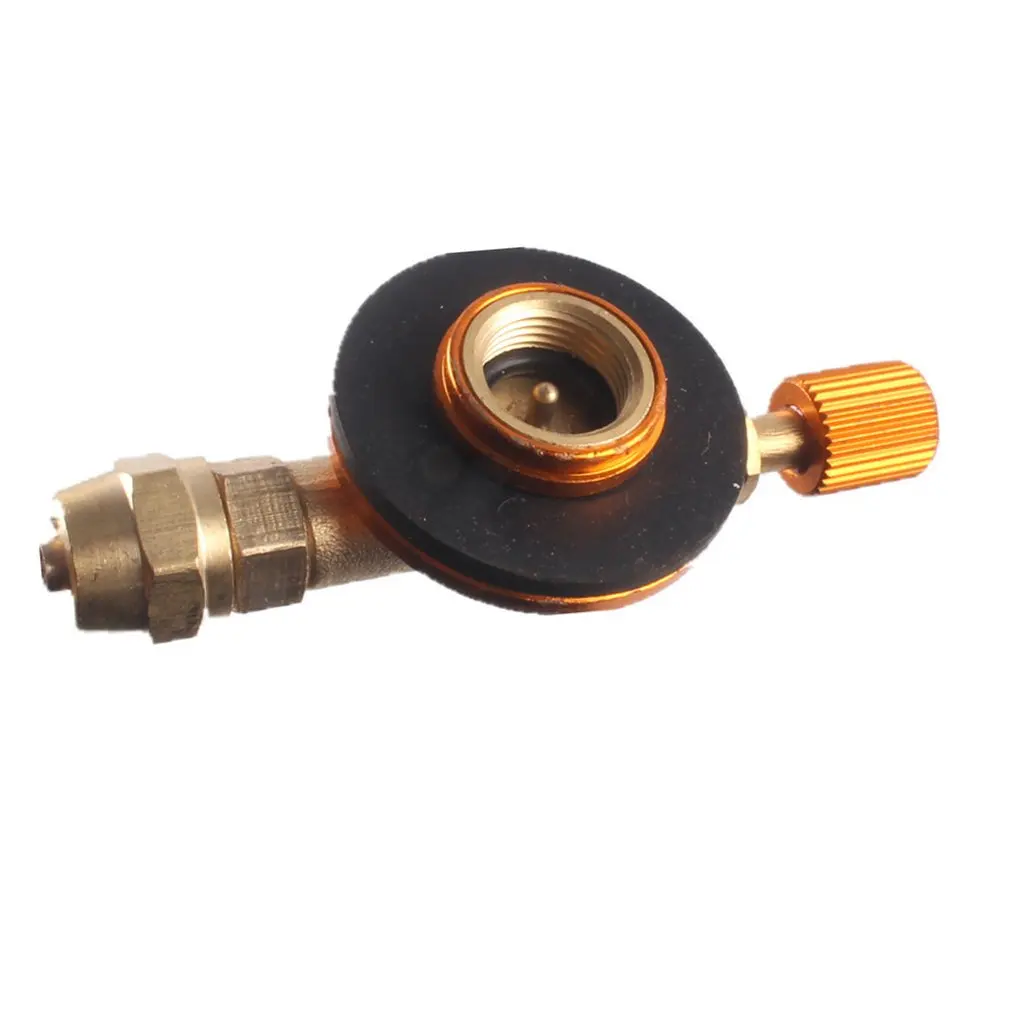 Outdoor Camping Gas Stove Propane Refill Adapter Gas Flat Cylinder Tank Coupler Adaptor Gas Charging Accessories