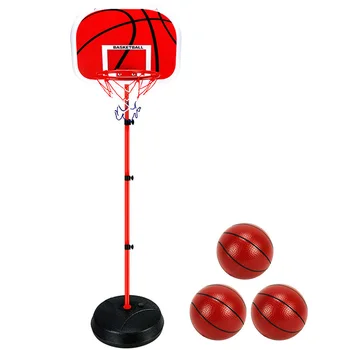

1.65m Indoor Outdoor Gift Educational Adjustable Height Basketball Stand Toy Set Portable Parent-child Interactive For Kids