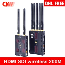 CVW Pro200 200m беспроводной HD видео передатчик передачи HDMI 1080P беспроводной передатчик изображения и приемник 5 ГГц SDI для камеры