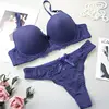 DAINAFANG 6 Colors Brassiere Sexy Lace Lingerie Comfortable Crop Top Female Underwear Women Underwire Push Up Bra Sets ► Photo 3/6