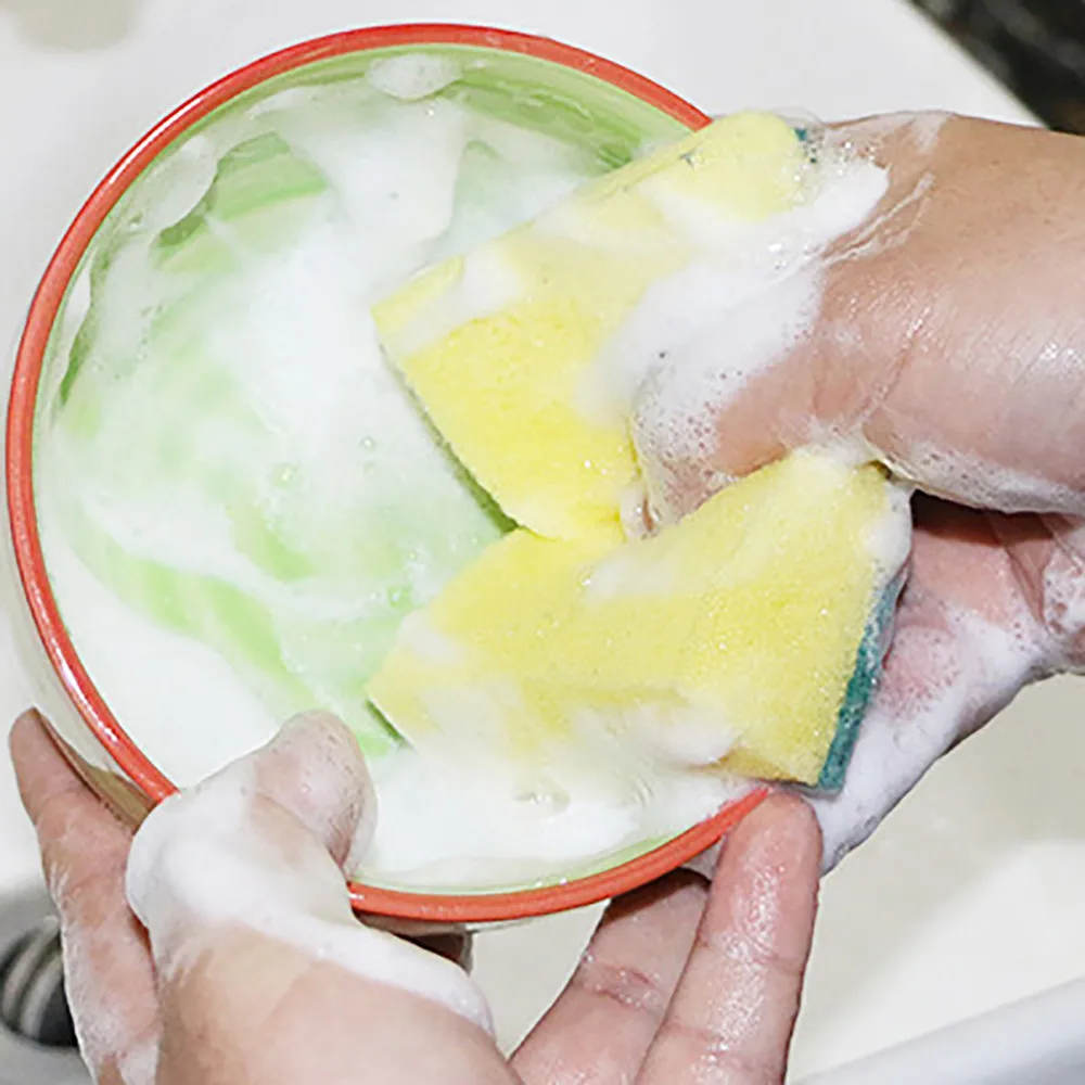 

Dishwashing Sponge 1Pcs Kitchen Nano Emery Magic Clean Rub Pot Rust Focal Stains Sponge Removing Kitchen Cleaning Toos