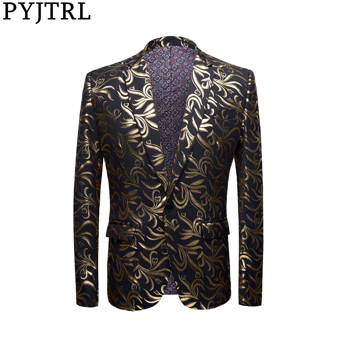 plus size gold suit