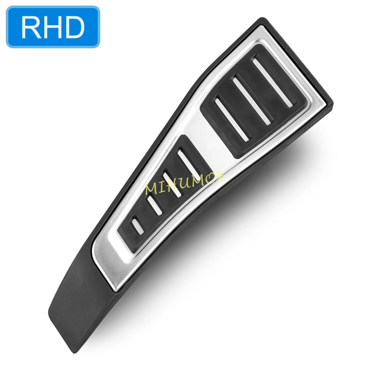 RHD reposapiés de acero inoxidable coche, almohadillas de Pedal muerto, cubiertas de placa, gomas para A4 Allroad B9 Sedan Avant A5, 2016 2020, - AliExpress