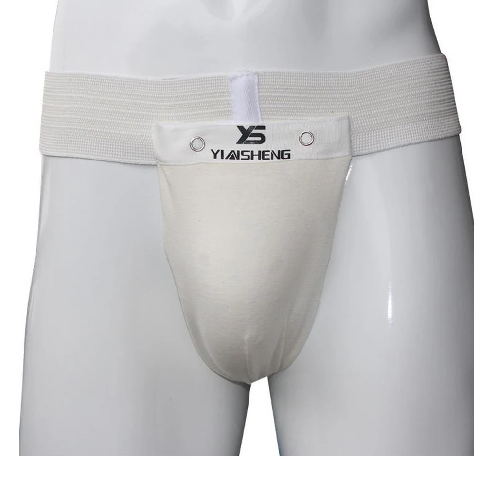 Jock Strap Supporter Groin Cup Guard MMA Shorts Boxing Muay Thai Crotch Guard