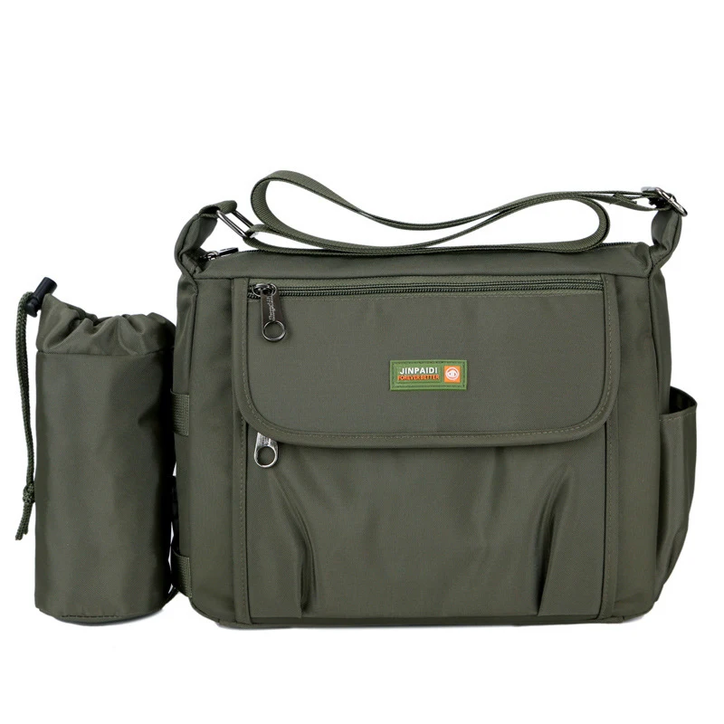 IVOTKOVA Для мужчин дорожные сумки высокого качества для отдыха Сумки Винтаж большой Ёмкость Наплечные сумки многофункциональные сумки в деловом стиле - Цвет: GREEN