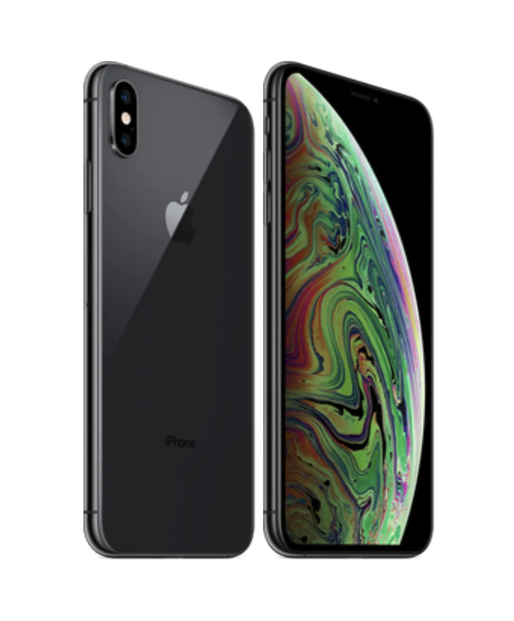 Разблокированный смартфон Apple iPhone XS 5,8 дюйма с функцией распознавания лица и NFC ПЗУ 64 Гб/256 ГБ с шестиядерным процессором Apple Pay