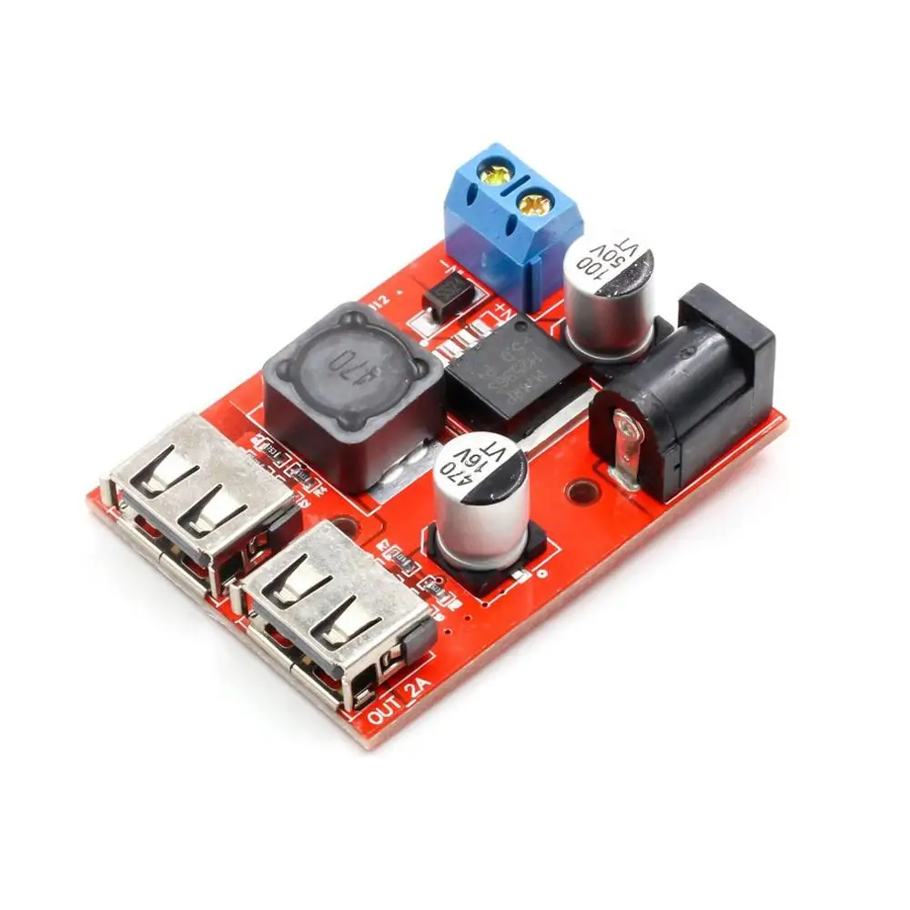 9v/12v/24v/36v To 5v Step-down Module Dc-dc Car Charging Solar 3a Power Supply Module Exquisitely Designed Durable