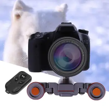 

L4 Electric Smart Radio Telephoto Track Car Remote Control Photography Track Car Platform Shoot in Straight Line Dropshipping