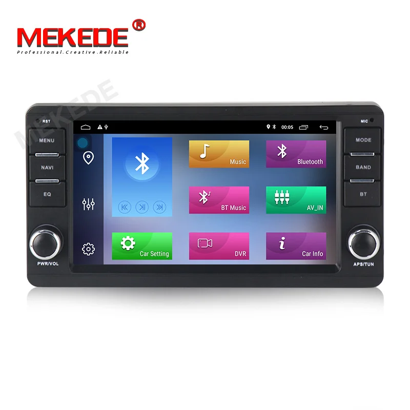 MEKEDE 7 дюймов Android 9,0 2+ 32G DSP автомобильный dvd-плеер для Mitsubishi Outlander Мультимедиа gps навигация wifi BT