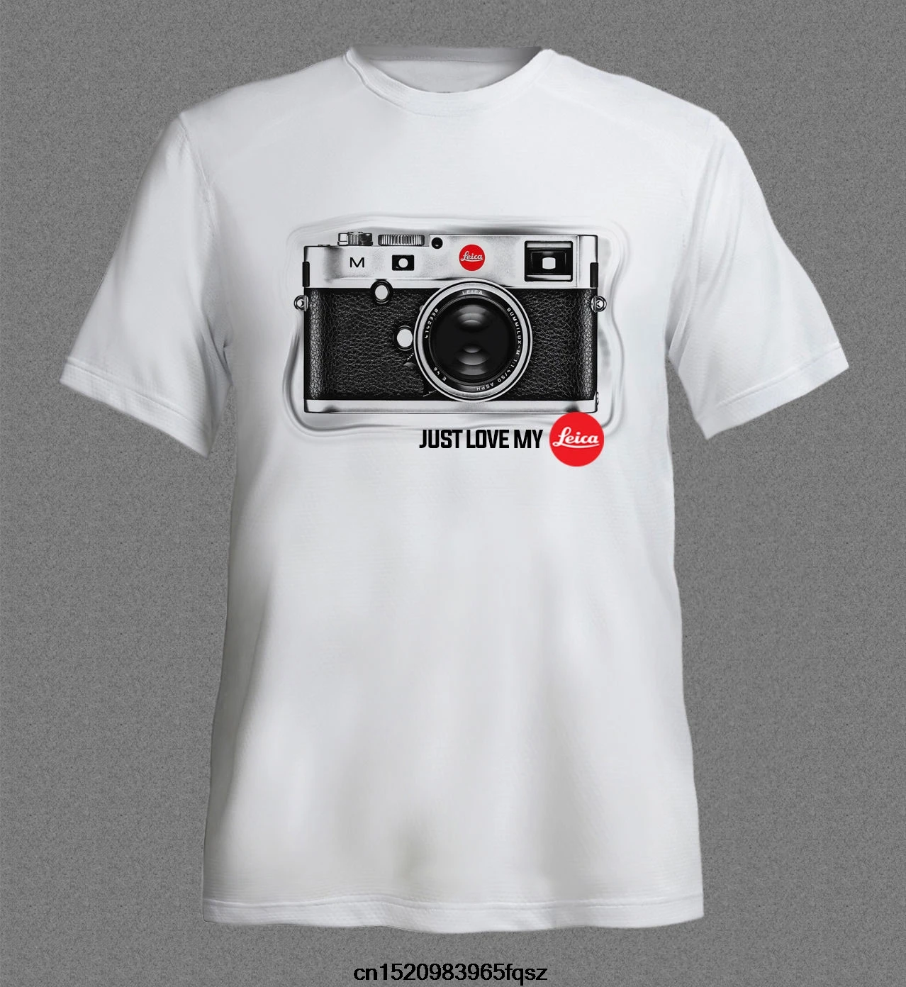 Футболка LEICA M240 с изображением фотографа новые крутые топы Мужская футболка
