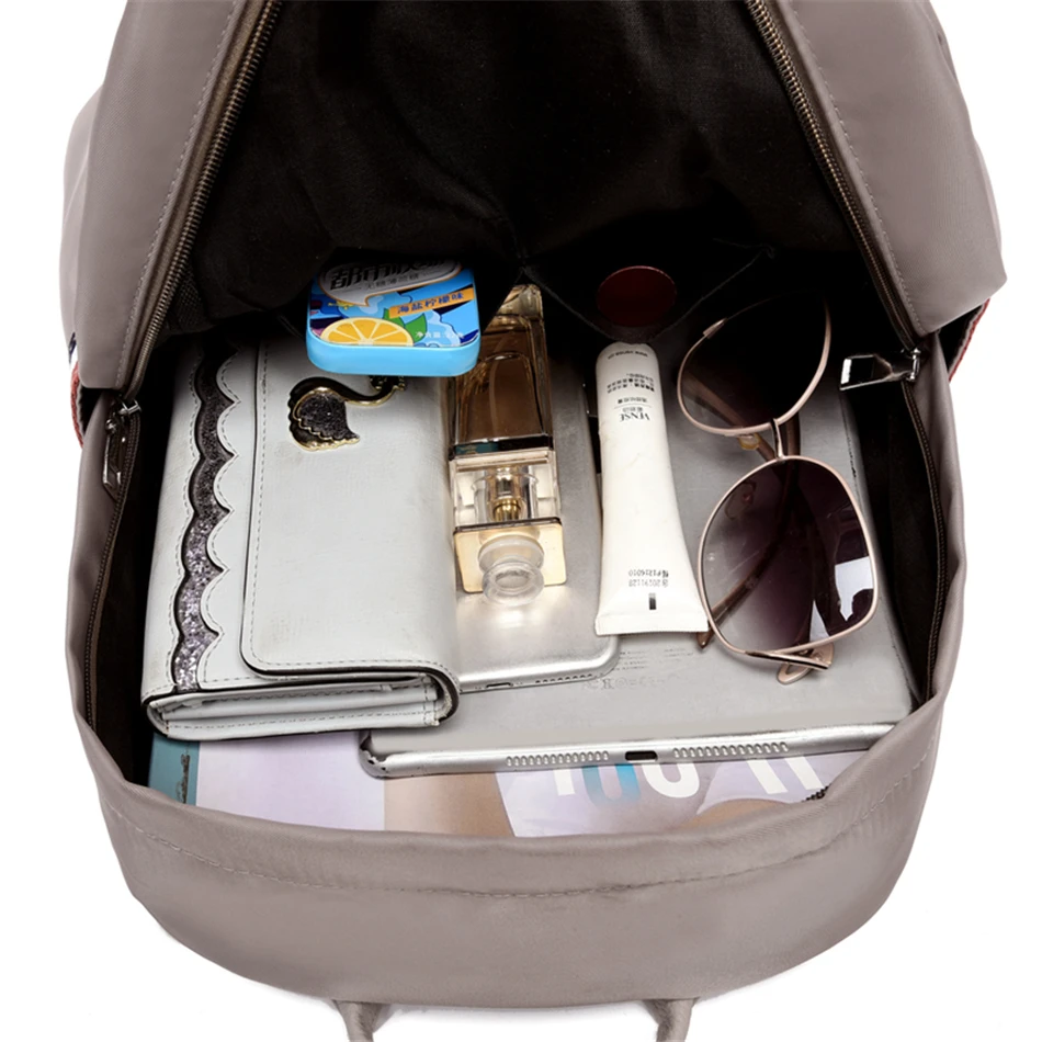 Высокое качество простой женский рюкзак Оксфорд Mochila школьные сумки для девочек