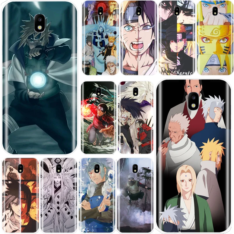 Чехол Hokage из ТПУ для телефона с японским аниме Наруто чехол Samsung Galaxy J4 J5 J6 J8 2018 J3 J7