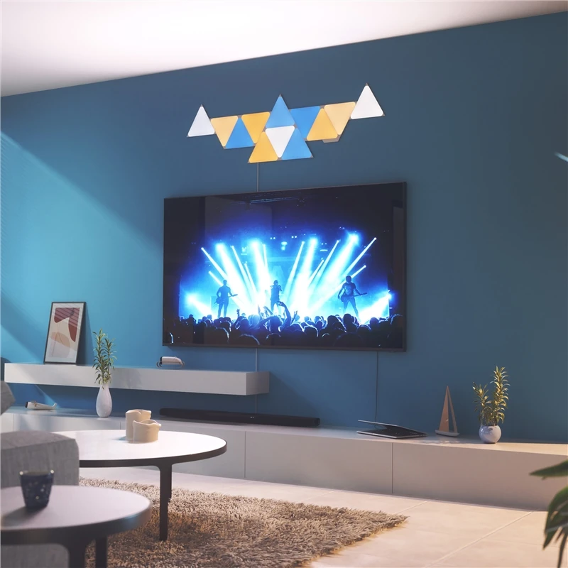 Nanoleaf 9 panel kit LED Wifi triangle - AliExpress Lights & Lighting
