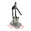 Professional Citrus Juicer Manual Citrus Press And Orange Squeezer Stainless Steel Countertop Squeezer For Fresh Orange Juice 5