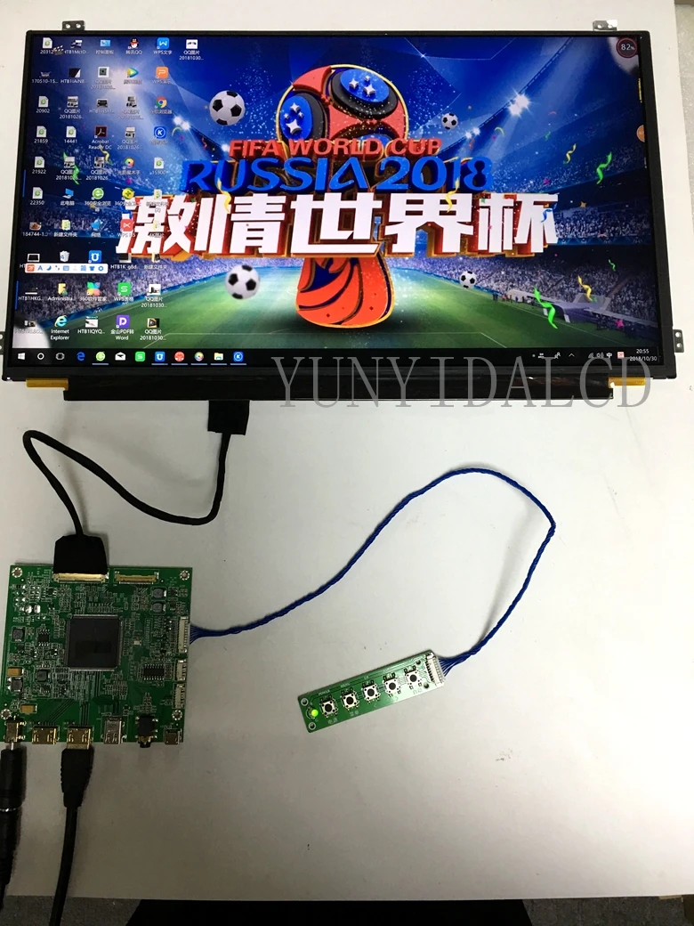 NV156QUM 15.6 inch 4K LCD UHD IPS Display HDMI DP Driver Board LCD Module Screen Monitor Laptop PC PS4 Pro XBOX NS Game NV156QUM 15.6 inch 4K LCD UHD IPS Display HDMI DP Driver Board LCD Module Screen Monitor Laptop PC PS4 Pro XBOX NS Game