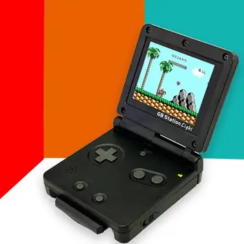 

New Built-in 129+13 Games Retro Video Handheld Game Console 2.7Inch LCD Game Player for Child Classical FC Games Foldable screen