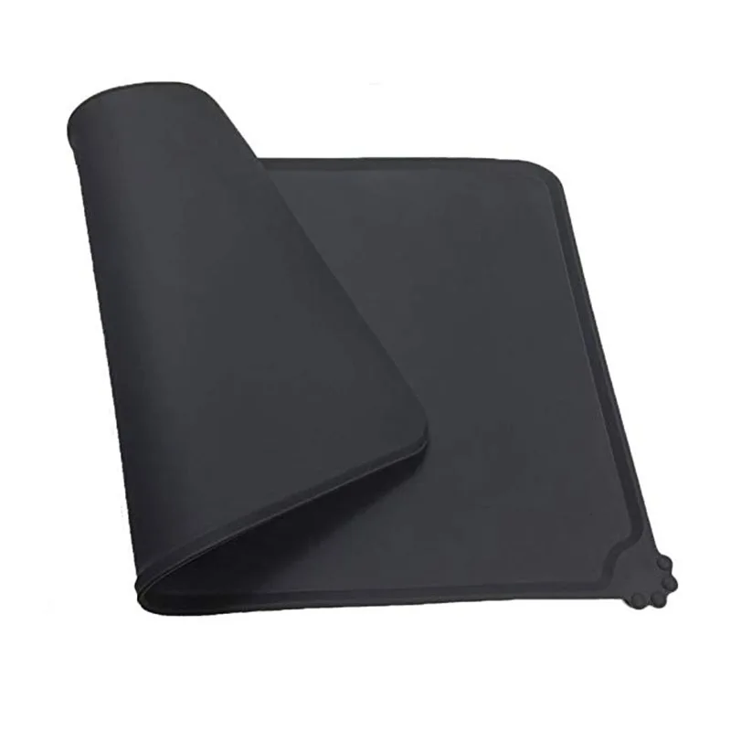 Коврик для питомцев собак кошек силиконовый коврик домашних животных миска