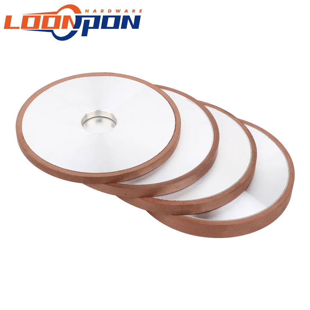 Flat Diamond Grinding Wheel 150mm parallel Grinding Circle for Tungsten Steel Milling Cutter Tool thickness 6-25mm