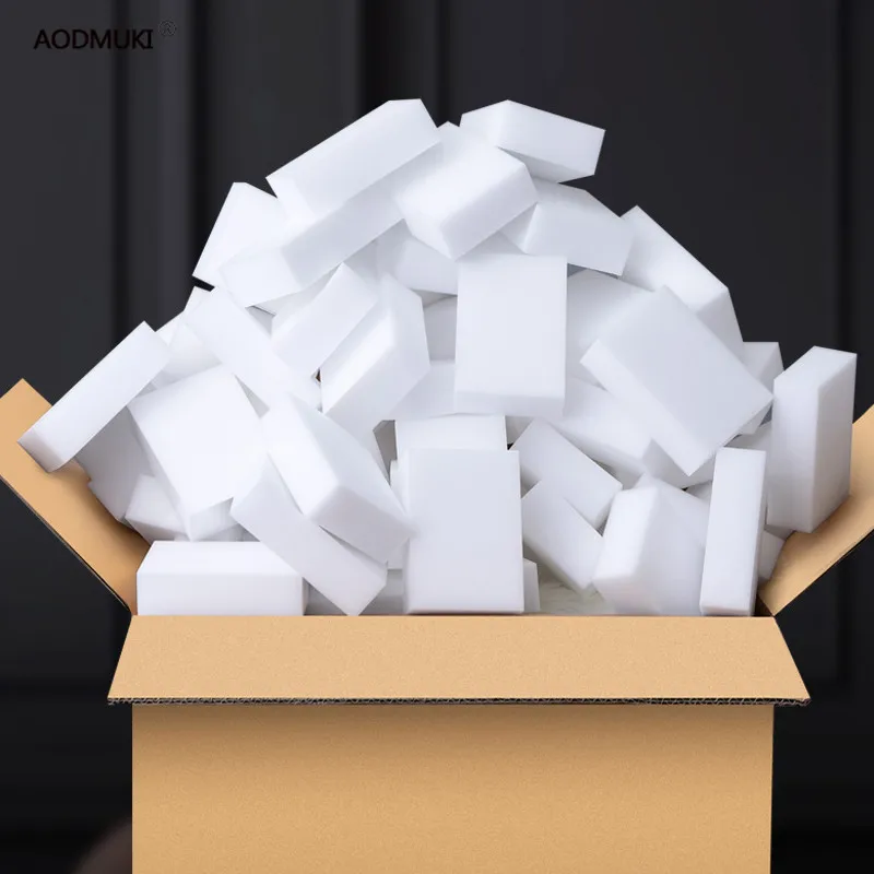 200 шт. меламиновые губки 100*60*20 мм|white magic|sponge erasermagic sponge eraser |