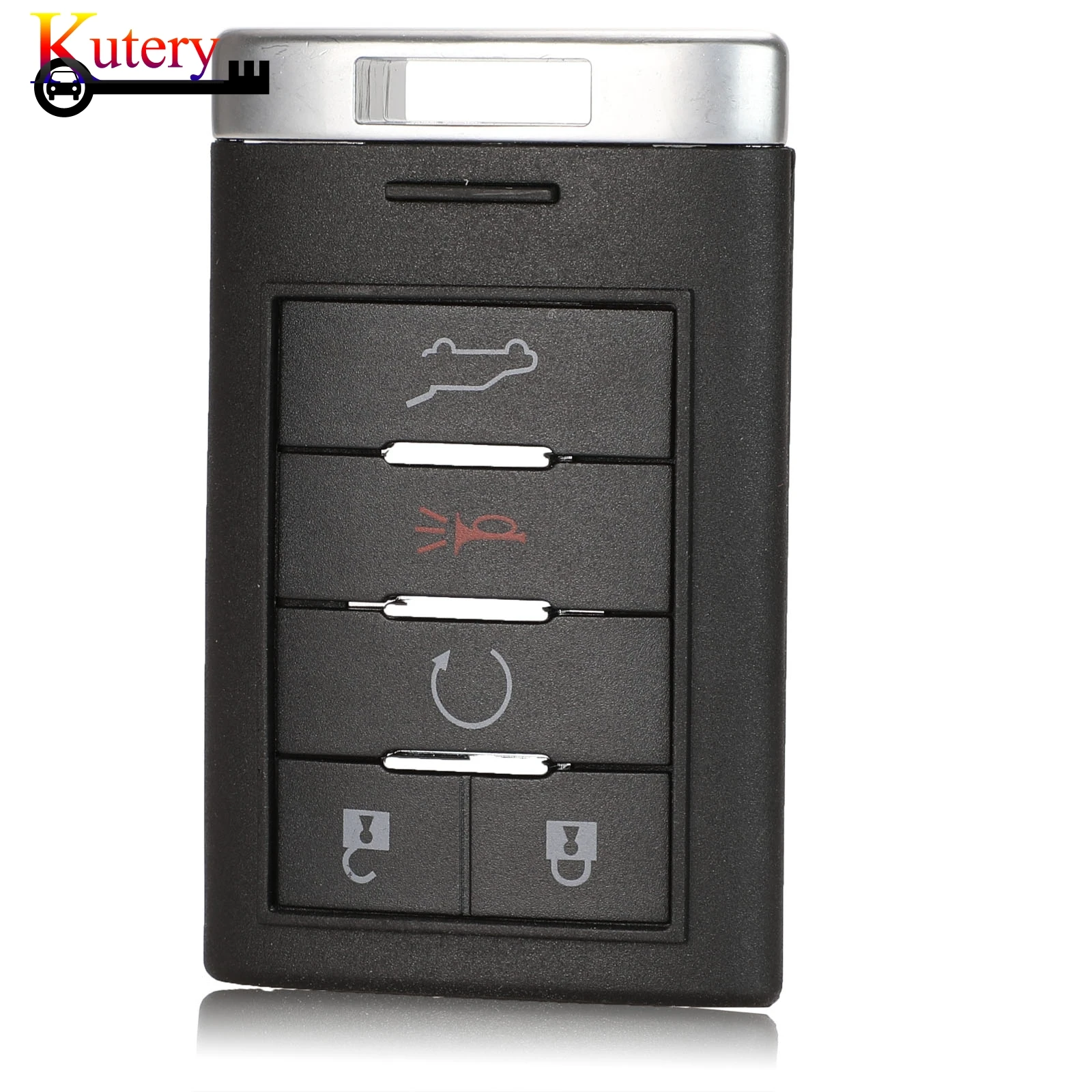 KUTERY REMOTE SMART CAR KEY FOR CADILLAC SRX CTS XTS DTS 2010-2014 5 BUTTONS 315MHZ/433MHZ NBG009768T KEYLESS-GO