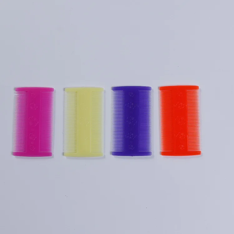 

2019 Double-edged Fine-toothed Comb Lice Extra Close Pitch New Style Dandruff Anti-static Hair Brush Bristle Cylinder Straight H