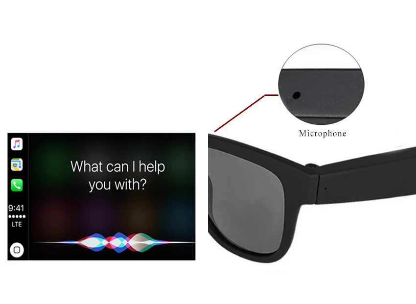 Conway, беспроводные Bluetooth солнцезащитные очки, костная проводимость, смарт-аудио, солнцезащитные очки, открытые уши, музыка, голосовой вызов, поляризованные очки для вождения