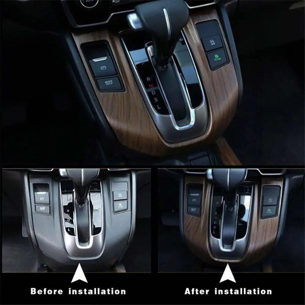 Vehemo декоративная рамка-крышка ABS аксессуары панель крышка авто для Honda gear Shift панель крышка внутреннее украшение удобный