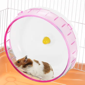

Hamster Running Disc Toy Silent Rotatory Jogging Wheel Pet Sports Wheel Toys can CSV