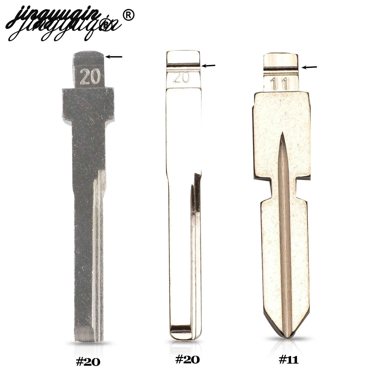 jingyuqin HU64 HU39 #20 #11 Key Blade Blank for Mercedes Benz E Class Car Flip Folding No.20 11 Replacement | Автомобили и