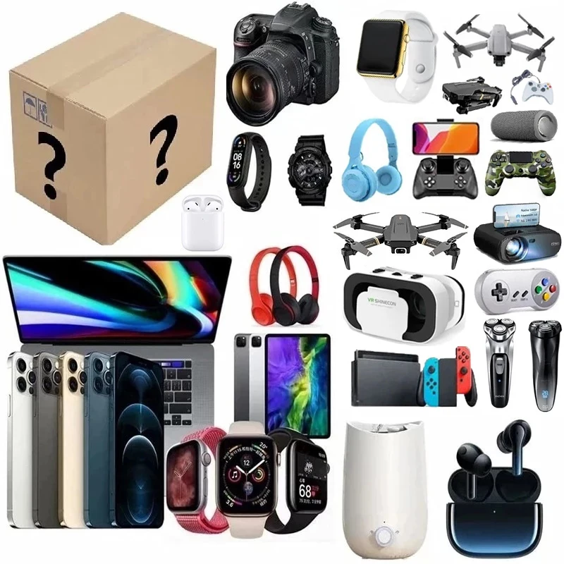 2022 New Lucky Mystery Box Blind 100% Surprise High-quality Electronics Christmas Gift Novelty Random Item |