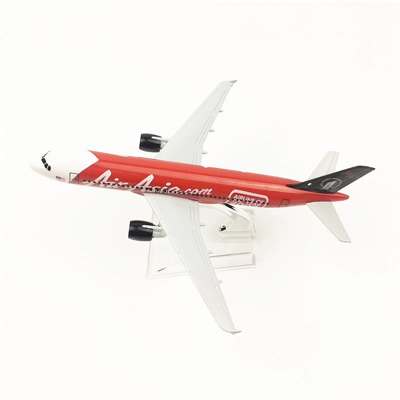 1:400 масштабная модель самолета Air Asian 2007 Airbus A320 металлическая литая самолета| |