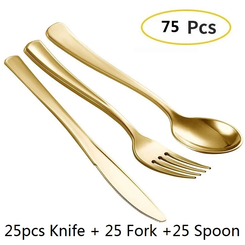 Gold 25 set 75pcs