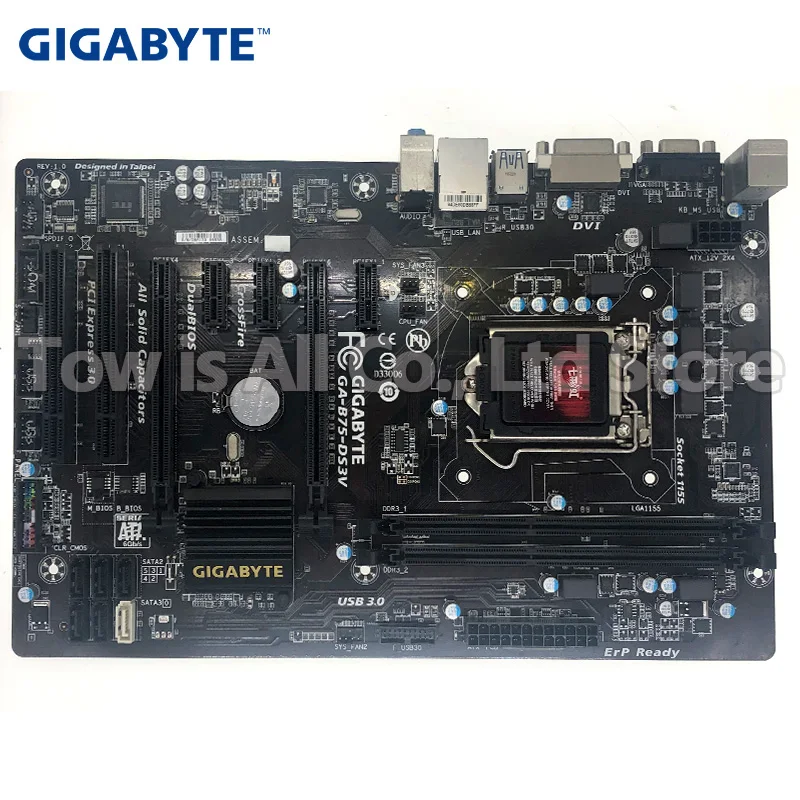 Best Price original motherboard for Gigabyte GA-B75-DS3V DDR3 LGA 1155 16GB B75-DS3V for i3 i5 i7 22/23nm cpu b75 desktop motherboard Best Price original motherboard for Gigabyte GA-B75-DS3V DDR3 LGA 1155 16GB B75-DS3V for i3 i5 i7 22/23nm cpu b75 desktop motherboard
