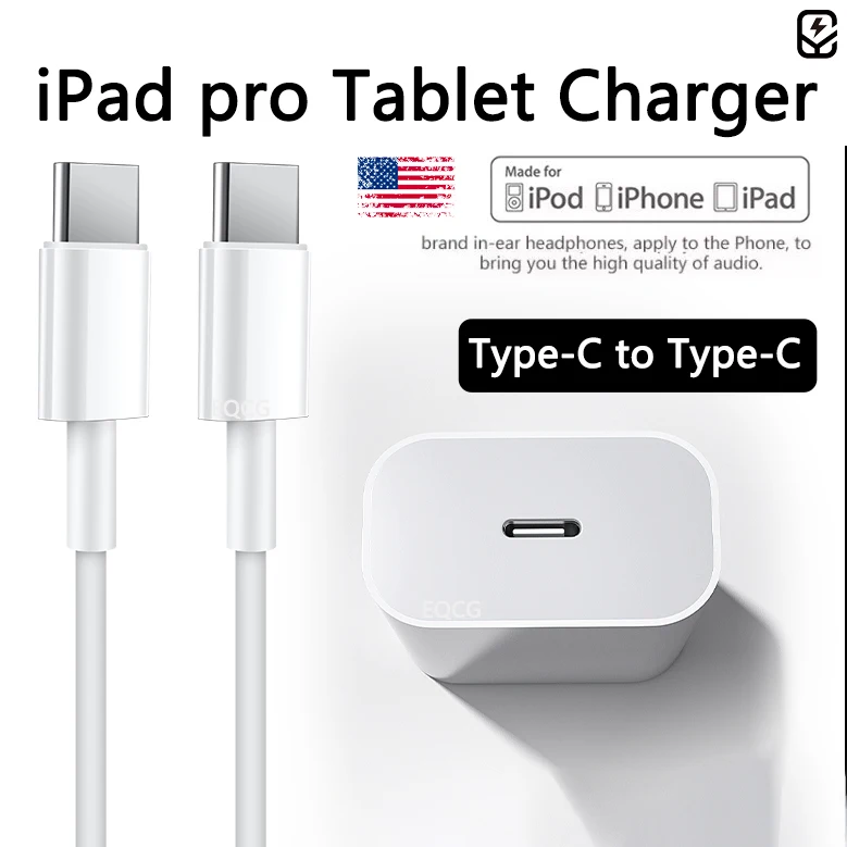 Зарядное устройство для планшета ipad pro 20 Вт 12 9 дюйма кабель Air4 оригинальный с